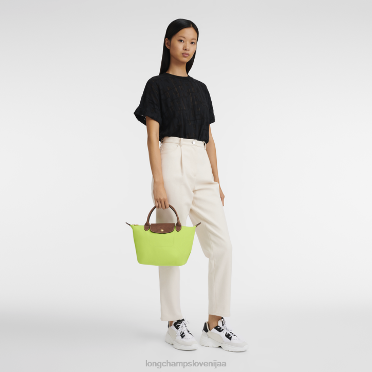 NR0N33 vrečke zelena luč ženske Longchamp originalna torbica le pliage
