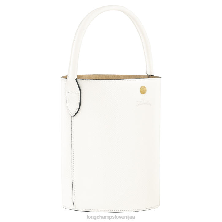 NR0N36 vrečke bela ženske Longchamp epure bucket bag