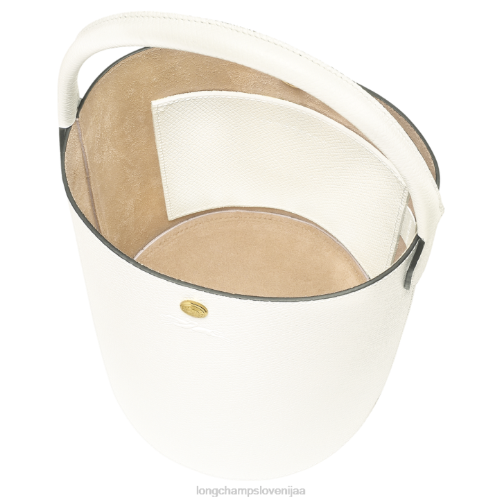 NR0N36 vrečke bela ženske Longchamp epure bucket bag