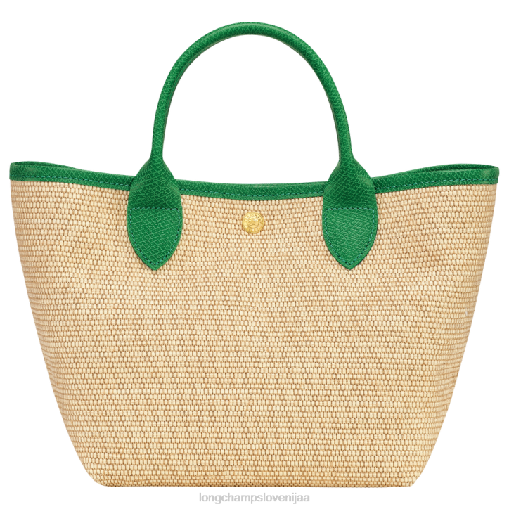 NR0N61 vrečke zelena ženske Longchamp košarasta torba le panier pliage
