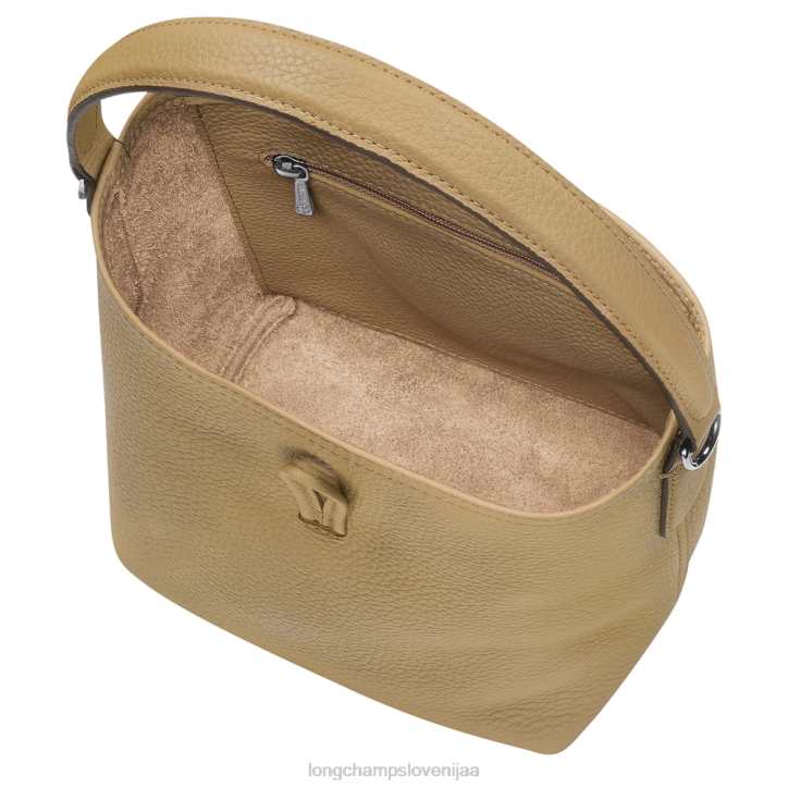 NR0N93 vrečke bež ženske Longchamp Roseau Essential bucket bag