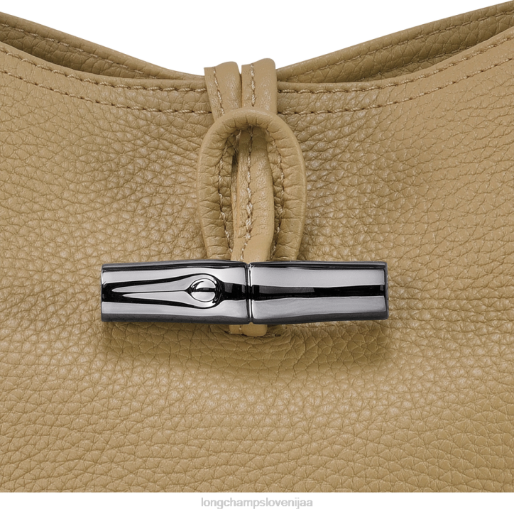 NR0N93 vrečke bež ženske Longchamp Roseau Essential bucket bag