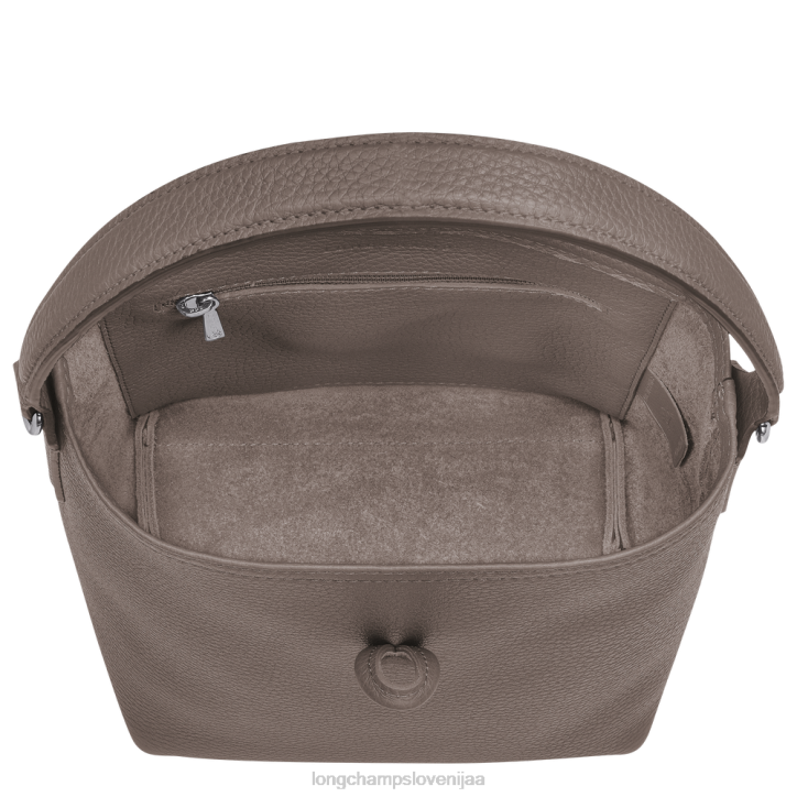 NR0N94 vrečke siva ženske Longchamp Roseau Essential bucket bag