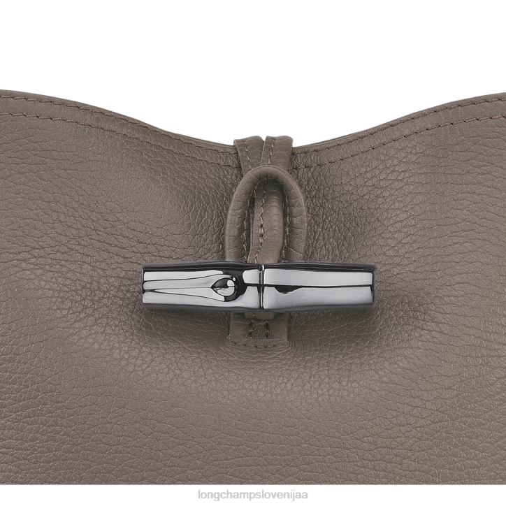 NR0N94 vrečke siva ženske Longchamp Roseau Essential bucket bag