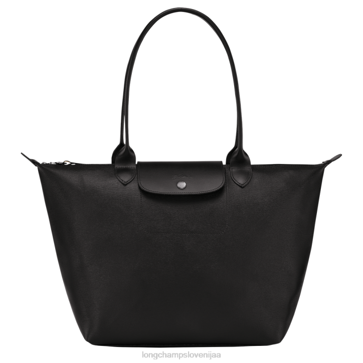 NR0N348 vrečke Črna ženske Longchamp mestna torba le pliage