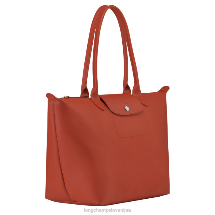 NR0N350 vrečke terakota ženske Longchamp mestna torba le pliage