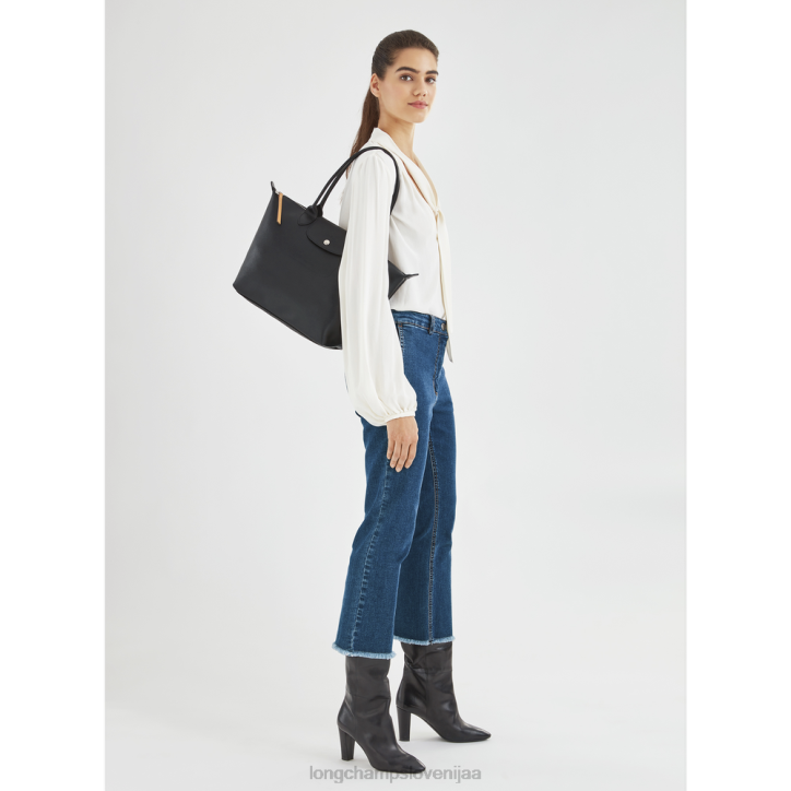NR0N352 vrečke Črna ženske Longchamp mestna torba le pliage
