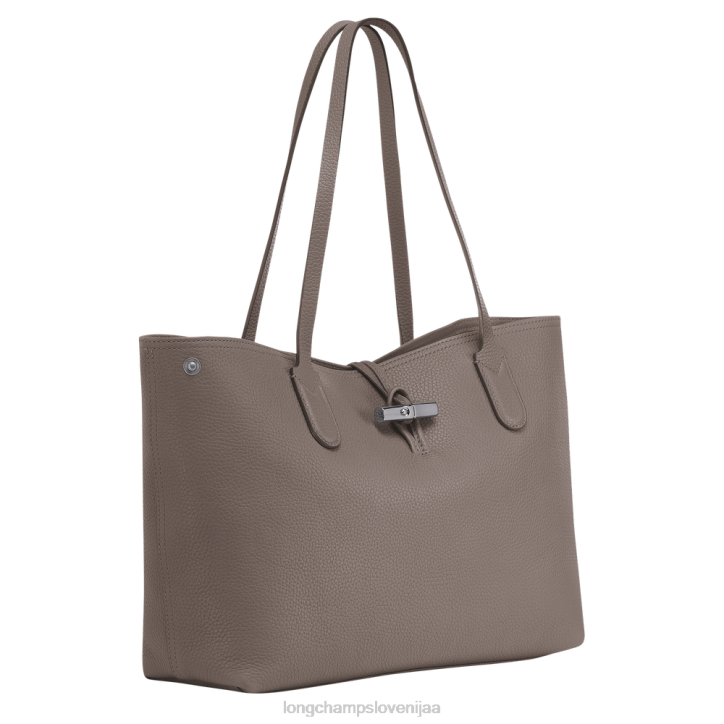 NR0N362 vrečke siva ženske Longchamp torbica Roseau Essential