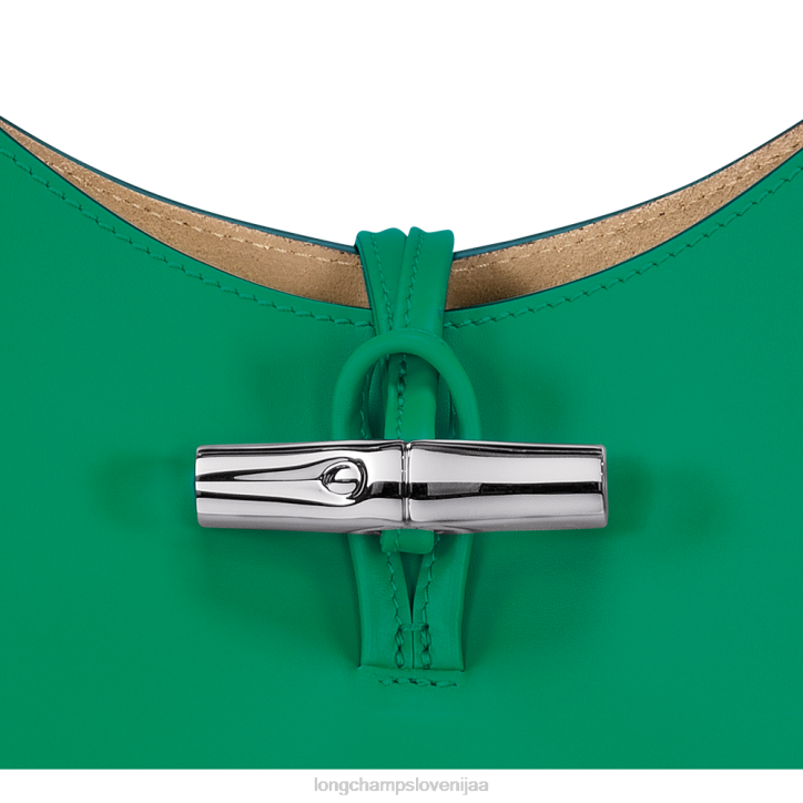 NR0N366 vrečke trava/zelena luč ženske Longchamp roseau hobo torba