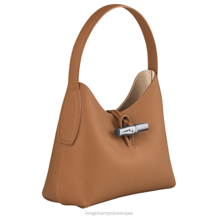 NR0N372 vrečke naravno ženske Longchamp roseau hobo torba