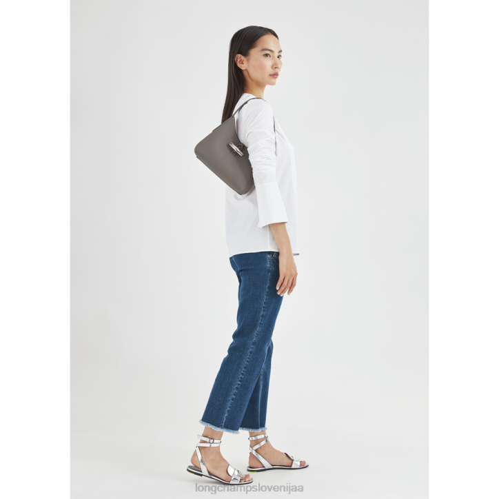 NR0N374 vrečke grlica ženske Longchamp roseau hobo torba