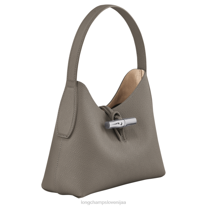 NR0N374 vrečke grlica ženske Longchamp roseau hobo torba