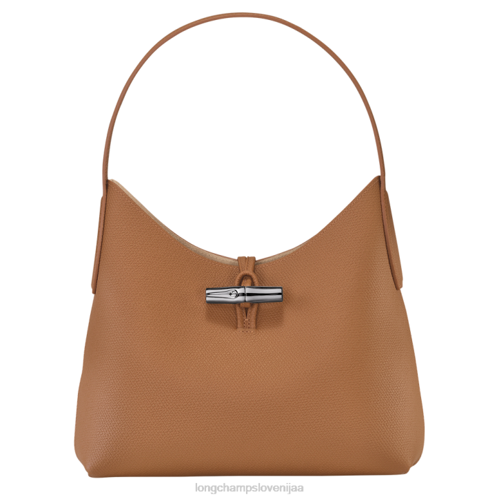 NR0N376 vrečke naravno ženske Longchamp roseau hobo torba