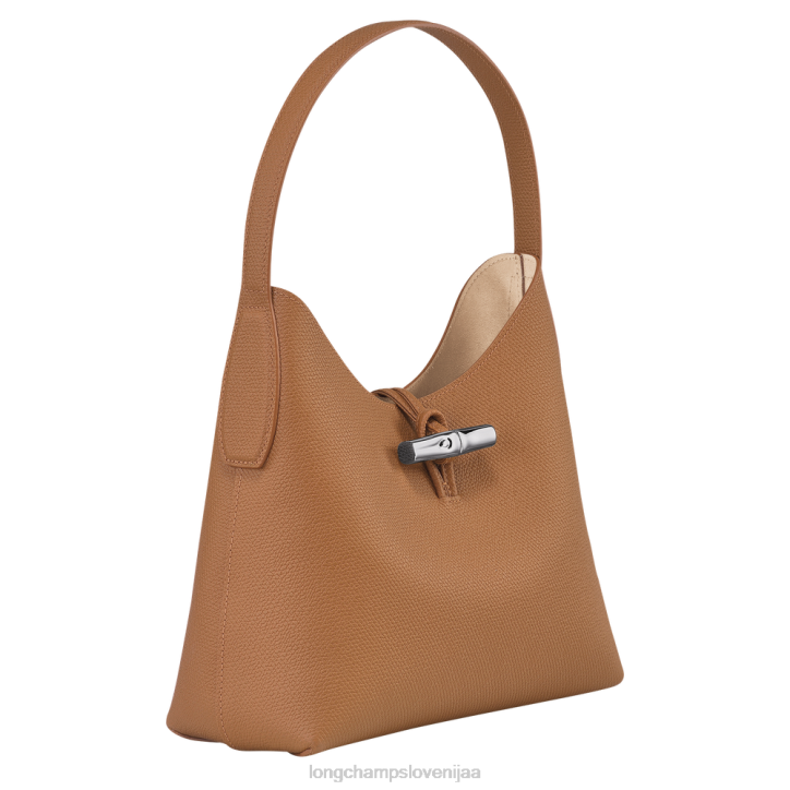 NR0N376 vrečke naravno ženske Longchamp roseau hobo torba