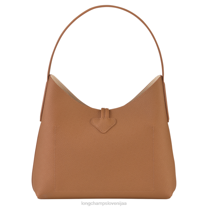 NR0N376 vrečke naravno ženske Longchamp roseau hobo torba