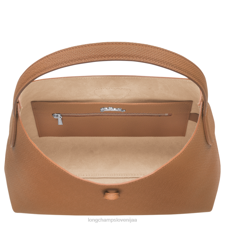 NR0N376 vrečke naravno ženske Longchamp roseau hobo torba