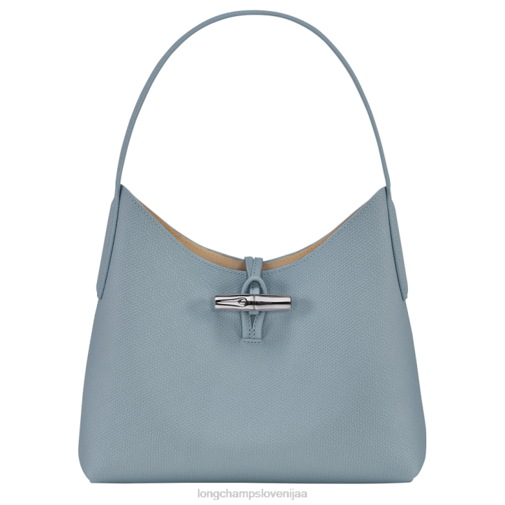 NR0N379 vrečke oblak modra ženske Longchamp roseau hobo torba