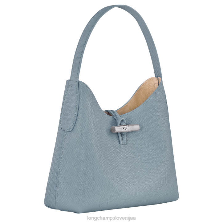 NR0N379 vrečke oblak modra ženske Longchamp roseau hobo torba