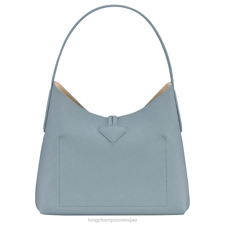 NR0N379 vrečke oblak modra ženske Longchamp roseau hobo torba