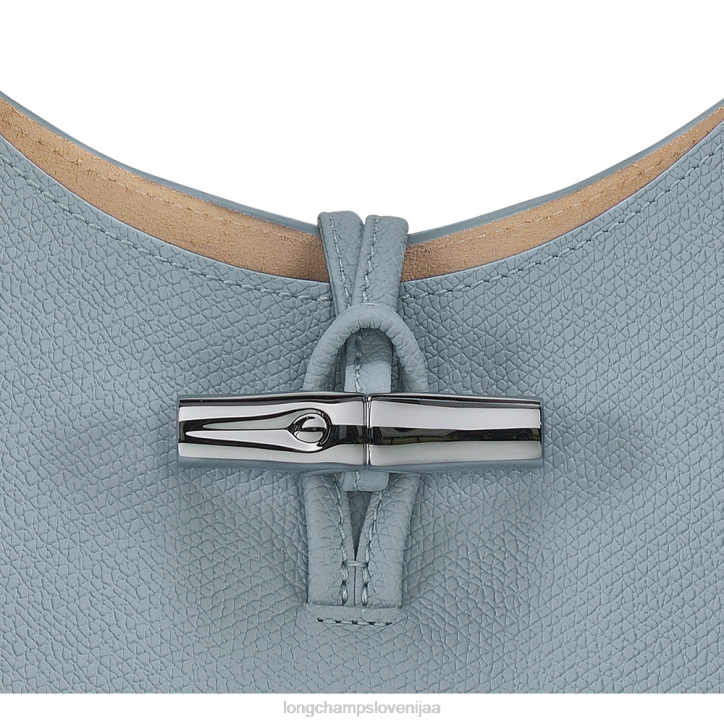 NR0N379 vrečke oblak modra ženske Longchamp roseau hobo torba