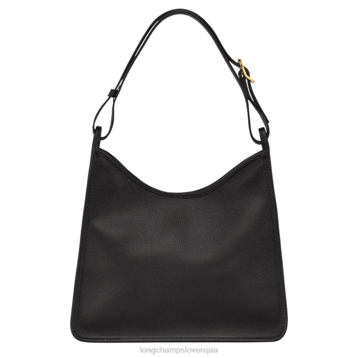 NR0N388 vrečke Črna ženske Longchamp le foulonne hobo torba