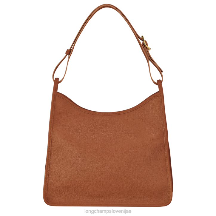 NR0N389 vrečke karamela ženske Longchamp le foulonne hobo torba