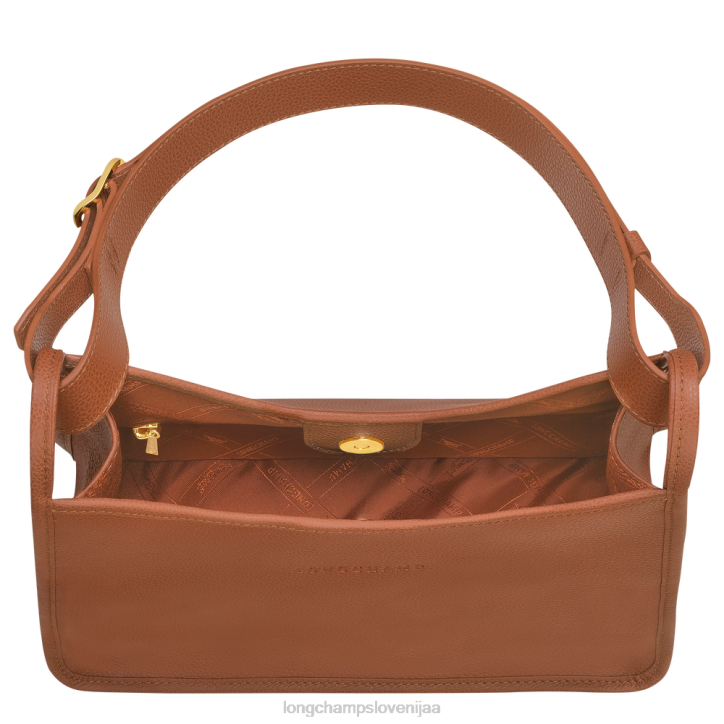 NR0N389 vrečke karamela ženske Longchamp le foulonne hobo torba