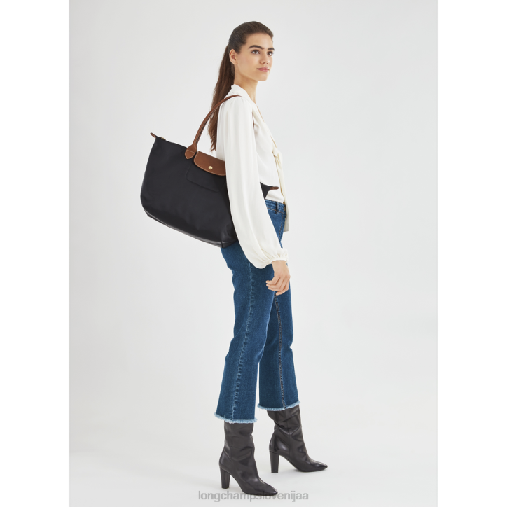 NR0N38 vrečke Črna ženske Longchamp originalna torba le pliage