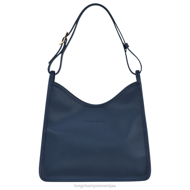 NR0N391 vrečke mornarica ženske Longchamp le foulonne hobo torba