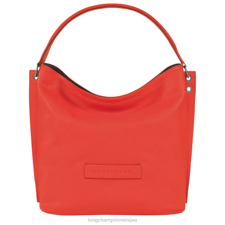 NR0N401 vrečke oranžna ženske Longchamp 3d hobo torba