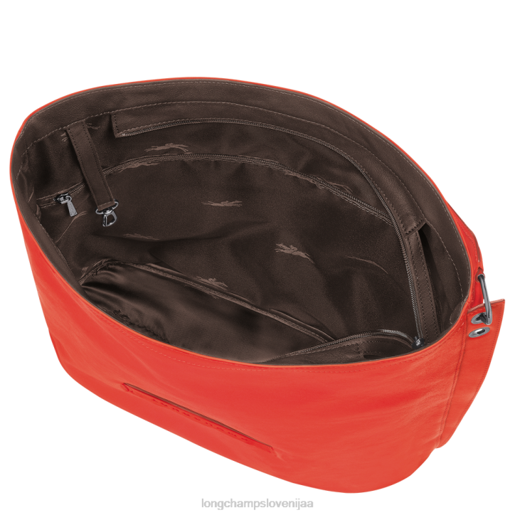 NR0N401 vrečke oranžna ženske Longchamp 3d hobo torba