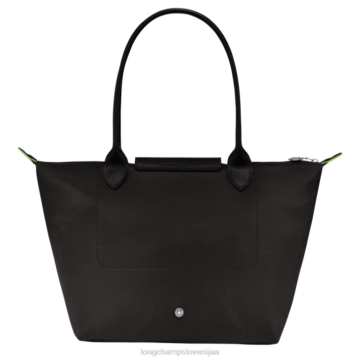 NR0N409 vrečke Črna ženske Longchamp zelena torba le pliage