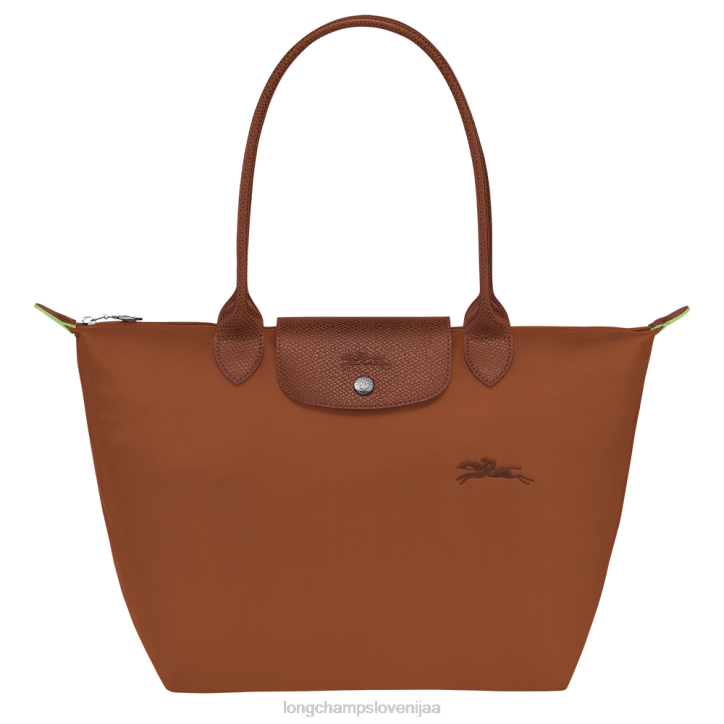 NR0N410 vrečke konjak ženske Longchamp zelena torba le pliage