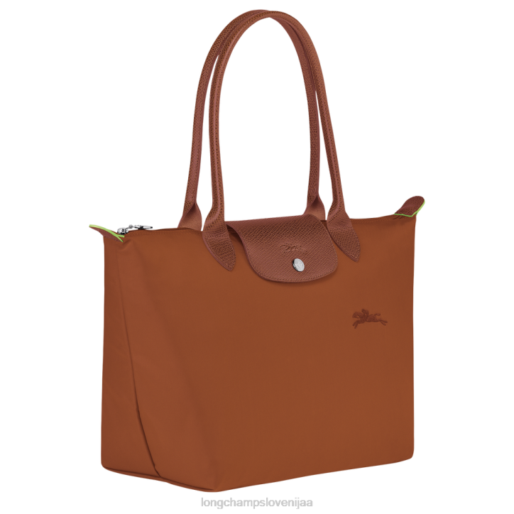 NR0N410 vrečke konjak ženske Longchamp zelena torba le pliage