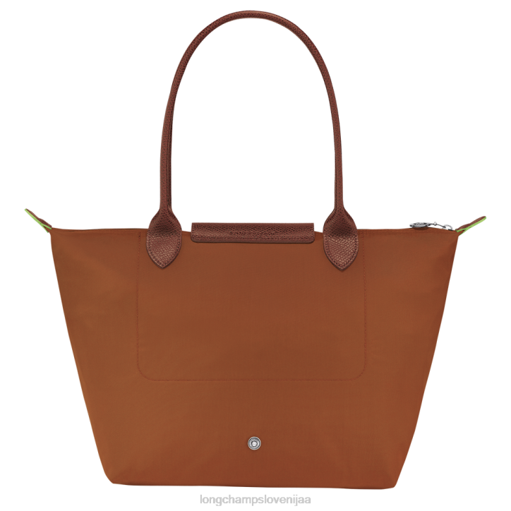 NR0N410 vrečke konjak ženske Longchamp zelena torba le pliage