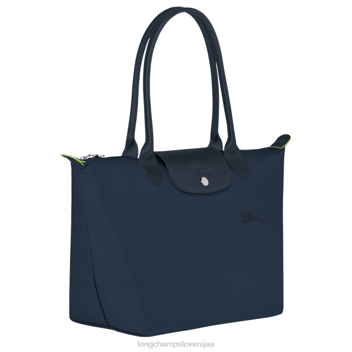 NR0N412 vrečke mornarica ženske Longchamp zelena torba le pliage