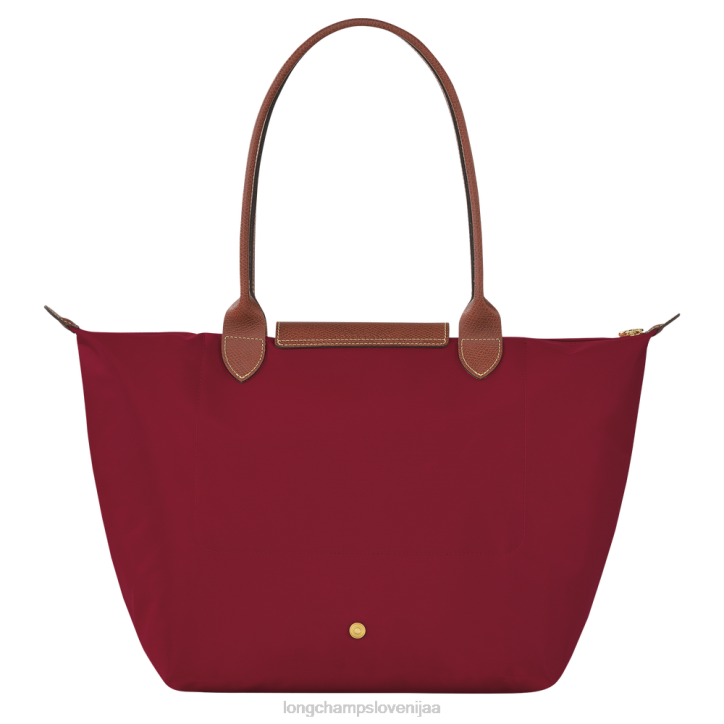 NR0N416 vrečke rdeča ženske Longchamp originalna torba le pliage