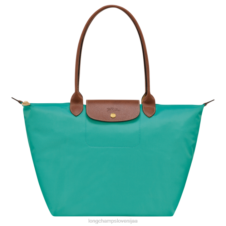 NR0N418 vrečke turkizna ženske Longchamp originalna torba le pliage