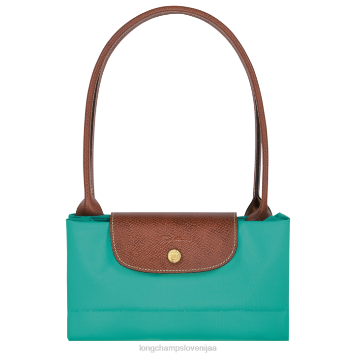 NR0N418 vrečke turkizna ženske Longchamp originalna torba le pliage