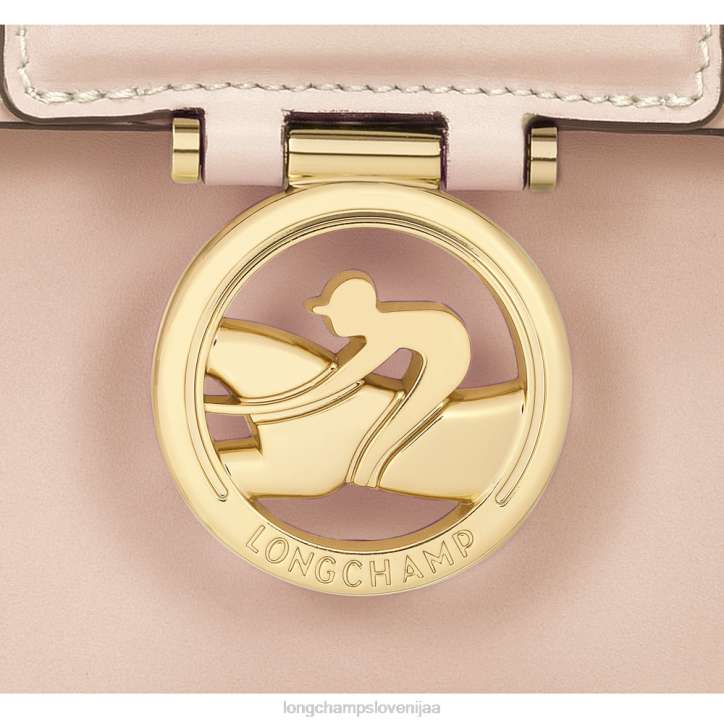 NR0N234 vrečke bledo roza ženske Longchamp box-trot torba za čez ramo