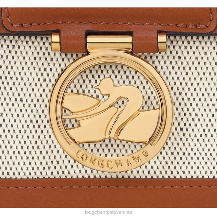 NR0N244 vrečke konjak ženske Longchamp box-trot torba za čez ramo