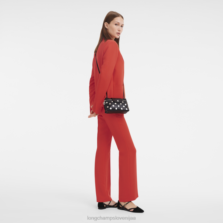 NR0N304 vrečke Črna ženske Longchamp le pliage xtra torba za čez ramo