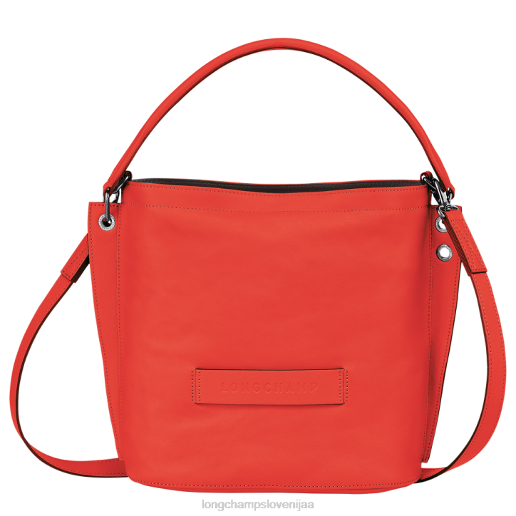 NR0N315 vrečke oranžna ženske Longchamp 3d torba za čez ramo