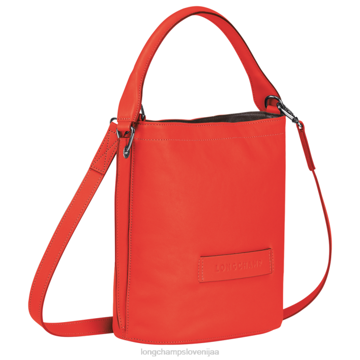 NR0N315 vrečke oranžna ženske Longchamp 3d torba za čez ramo