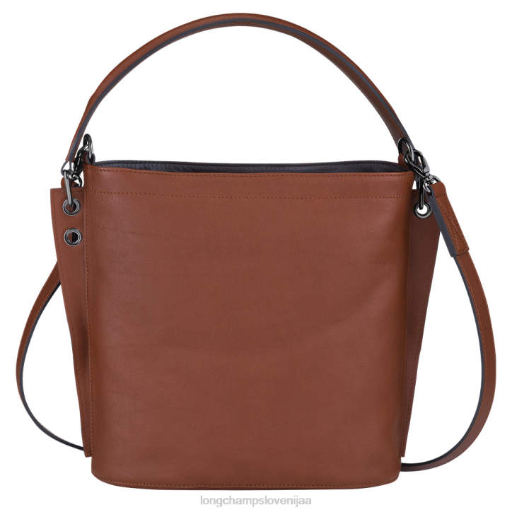NR0N316 vrečke konjak ženske Longchamp 3d torba za čez ramo
