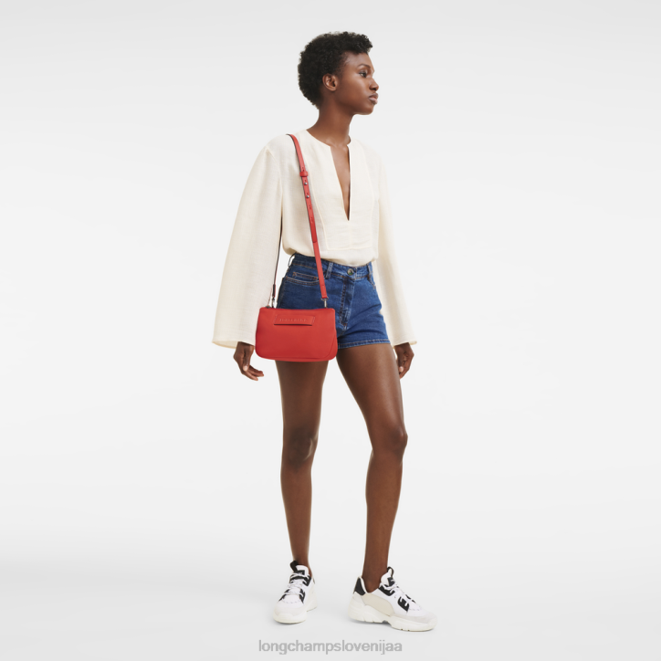 NR0N320 vrečke oranžna ženske Longchamp 3d torba za čez ramo
